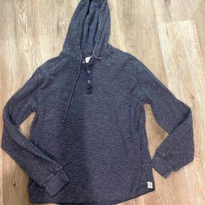 Lucky Brand hoodie button beach size large